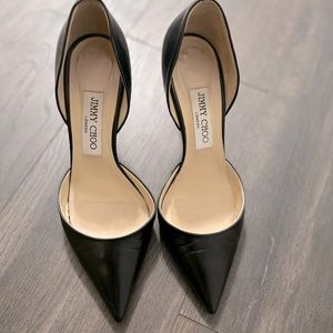 JIMMY CHOO leather pumps